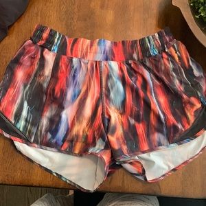 Lululemon Hotty Hot shorts- size 10 tall, multicolor